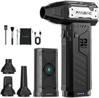 Electric Air Duster with 2 Swappable Battey Pack by FANEAC