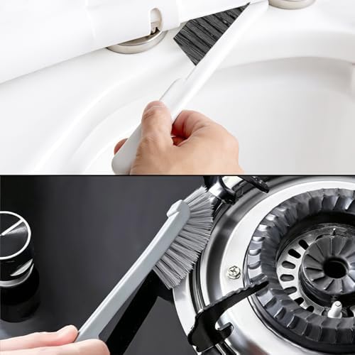 12pcs Crevice Cleaning Brush, Straw Brush for Bathroom, Ktichen and Window - Image 6