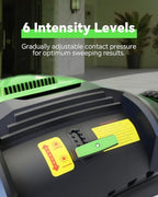 43" Walk-Behind Hand Push Floor Sweeper Machine(Green) - Image 5