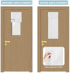 RYB HOME Classroom Door Window Cover, Privacy Sunlight Shades for Office - Image 5