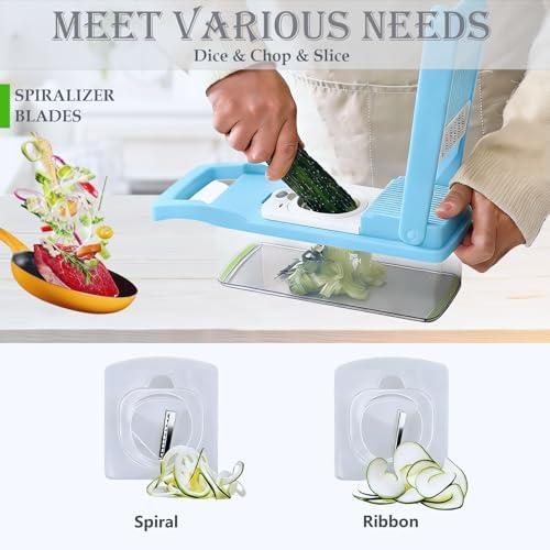 Vegetable Chopper Mandoline Slicer Home Kitchen Appliance Essential Gadget - Image 5