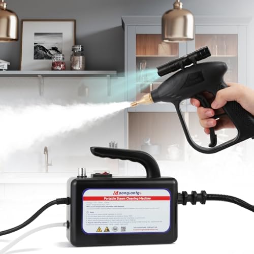 Moongiantgo 1700W Handheld Steam Cleaner Powerful Steamer for Cleaning by Moongiantgo