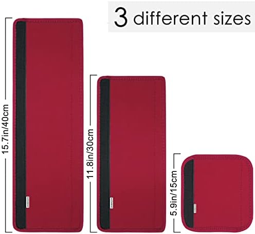 7Pcs Refrigerator Door Handle Cover Washable Kitchen Appliance Decor Handles Fridge Oven Microwave Dishwasher Antiskid Protector, Keep Off Fingerprints Food Stains - Image 2