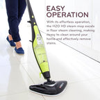 H2O HD Steam Mop & Handheld Steam Cleaner | 3-in-1 Floor Steamer | 1500W Power & 450ml Removable Tank | Foldable Storage | Hardwood, Tile & Laminate Cleaner - Image 2