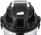 Amazon Basics Wet Dry Shop Vacuum Cleaner, 6 Gallon, 3.5 HP Stainless Steel, with Filter, Grey/Black - Image 7