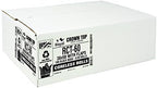 Aluf Plastics 60 Gal Black Coreless Roll Trash Bags, E-Z Tie (Pack of 100) - Image 4
