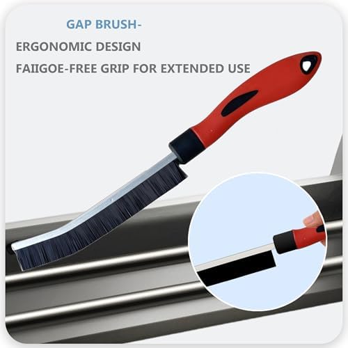 Gap Cleaning Brushes,Small Conner Crevice Cleaner Essentials Home Cleaning - Image 3