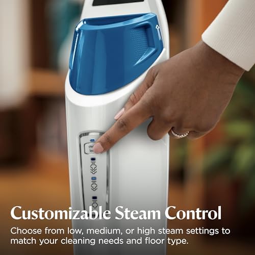 BISSELL Steam Mop 1940A PowerFresh Floor Steam Cleaner for Hard Wood & Tile with Natural Sanitization, Easy Scrubber, Variable Steam, 12” Cleaning Path - Image 4