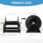 Pressure Washer Hose Reel 3/8"x350ft, 5000PSI, A-Frame with Brake & Lock - Image 5