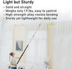 12FT Telescoping Extension Pole - Heavy-Duty Aluminum Paint Roller Pole - Image 7