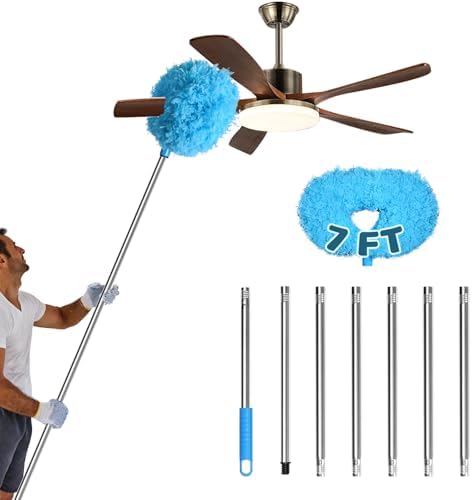 Storystore Ceiling Fan Cleaner Duster, Adjustable Microfiber Duster by Storystore