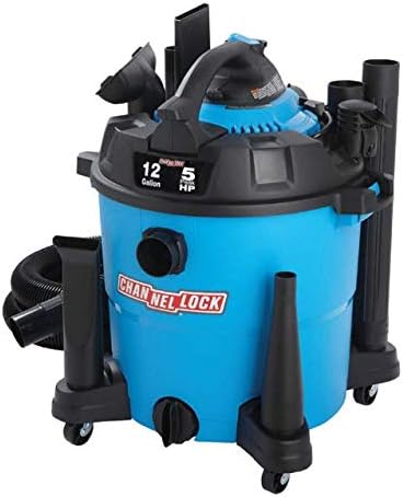Channellock Wet/Dry Vacuum VBV1210.CL - 5.0 Peak HP Blower, Foam Filter - 12 Gallon by Channellock