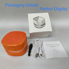 Mini Desk Vacuum Cleaner, Handheld Cordless，USB Charging,Orange. - Image 6
