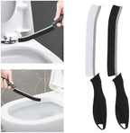 TQRR 2 Pcs Toilet Scrubber Brush, Bathroom Cleaning Brush with Hanging Hole by TQRR