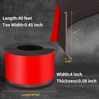 Vinyl Baseboard Molding Trim 4 Inch Peel and Stick Cove Base - Image 2
