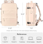coofay Carry On Backpack Flight Approved Personal Item Travel Backpack For Women Airline Approved Waterproof Sports Luggage Backpack Casual Daypack Small Hiking Backpack - Image 3