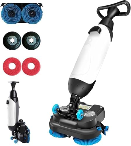 Cordless Commercial Floor Buffer Polisher, Electric Cleaner for Hard Floors by Unknown