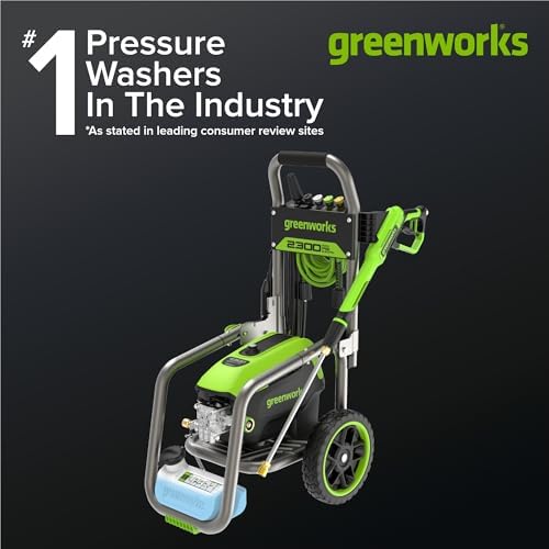 Greenworks Pro 2300 PSI 2.3 GPM Electric Pressure Washer(SGS Certified) - Image 2