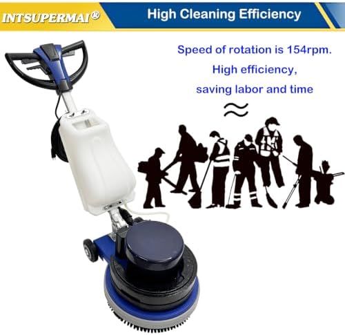 INTSUPERMAI 18" Commercial Floor Buffer Industrial Floor Polisher Buffer - Image 5
