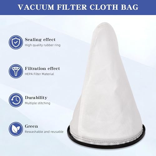 2KE2105000 Filter Bag Replacement Compatible with Hoover Backpack Vacuum - Image 2