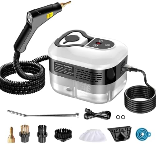 Steam Cleaner, 2500W Portable Handheld Steamer for Home Cleaning by HisweetH