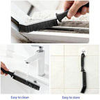 Crevice Cleaning Brush Set, Hard Bristle Grout Brush, 7-Pack - Image 4