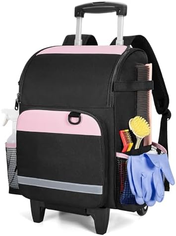 LoDrid Professional Rolling Cleaning Backpack with Detachable Trolley by LoDridDirect