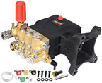 TOOLCY 1" Shaft Pressure Washer Pump 4200 PSI with Adjustment Unloader by TOOLCY