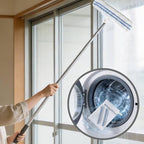 2-in-1 Shower Squeegee for Glass Doors with Telescopic Handle - Image 3