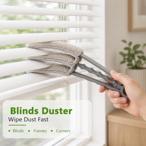 13-Piece Duster with Extension Pole, Cobweb Duster for High Ceiling - Image 6