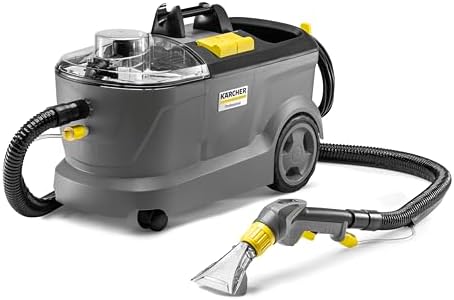 Kärcher Puzzi 10/1 Commercial Carpet Extractor 12.5 PSI - Spot Cleaner, Stain Remover, Area Rugs, Car and Auto Detailing, Carpet and Upholstery Cleaner - Onboard Accessory Storage - 4.9 Gallon by K%C3%A4rcher