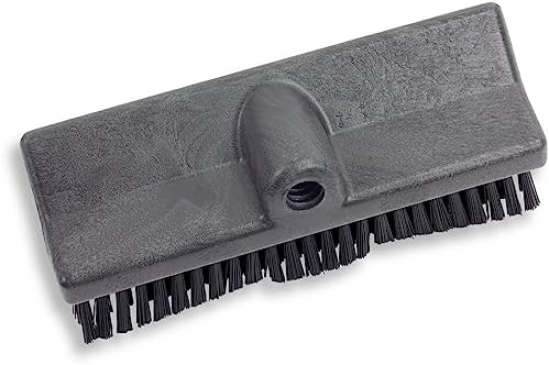 SPARTA 40423EC03 Plastic Floor Scrub Brush, Wall Brush, Equipment Brush with Nonabsorbent Bristles for Industrial Kitchens, Hospitals, Commercial Cleaning, 10 Inches, Black, (Pack of 2) - Image 2