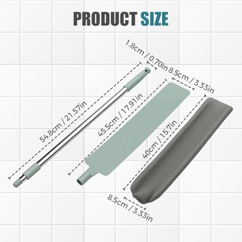 Retractable Gap Dust Cleaner with Microfiber Cloths,Extendable Long Handle Washable Bendable Duster Brush for Cleaning Under Appliances Furniture Couch Fridge - Image 4