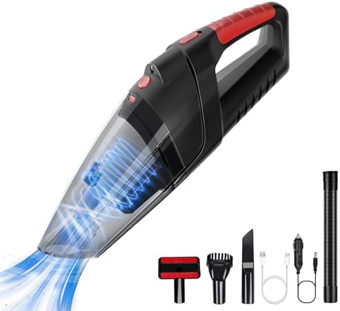 Cordless Handheld Vacuum Cleaner, Rechargeable Portable Cleaner by Tradetop