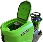 Ride-On Commercial Floor Scrubber Machine, 20″ Cleaning Width, 24V Battery Powered Scrubber Dryer with 17 Gal Tanks for Warehouse, Retail & Facility Cleaning (US-TX-SDB21MINI) - Image 3