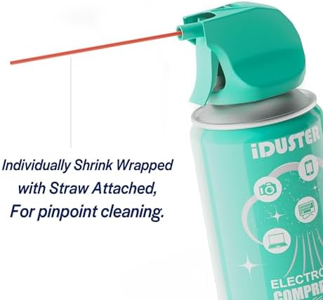 Keyboard Cleaner Air Spray for Computers - 10oz Air Can Duster for Electronics, 3PCS - Image 6