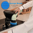 Brush Heads Set, 5 Pack 4 inches Cordless Electric Spin Scrubber Replaceable Brush Heads for Household Cleaning Brushes/Bathroom/Floor/Tile/Car - Image 7