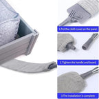 Retractable Gap Dust Cleaner, Extendable Gap Duster with 4 Microfiber Dusting Cloths Long, Under Appliances Cleaning Tools with Extendable Pole,Under Refrigerator, Furniture, High Ceiling - Image 5