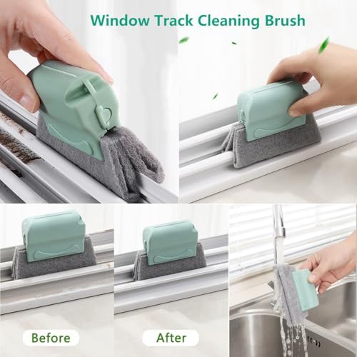 21Pcs Window Gap Crevice Cleaning Tools, Small Cleaning Brush - Image 3