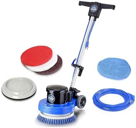 Prolux Core 13 inch Electric Floor Buffer Scrubber and Polisher Machine - All Floor Surfaces by Prolux