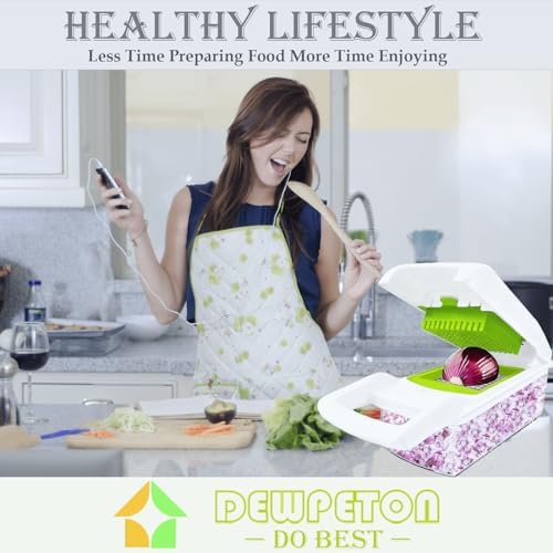 Vegetable Chopper Mandoline Slicer Home Kitchen Appliance Essential Gadget - Image 5