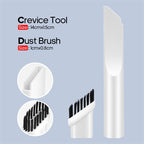 Mini Handheld Vacuum for Home&Car, Cordless Portable Rechargeable White - Image 5