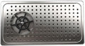Pitcher Washer, Espresso Washer, Drainage and Drip Tray Stainless Steel Bar Glass Washer is The Sink, and The Cup Spray Washer is The Home Kitchen Hotel Cafe Restaurant (KF27-Silver) by KKAFFEELUX