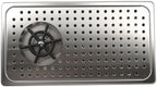 Pitcher Washer, Espresso Washer, Drainage and Drip Tray Stainless Steel Bar Glass Washer is The Sink, and The Cup Spray Washer is The Home Kitchen Hotel Cafe Restaurant (KF27-Silver) by KKAFFEELUX