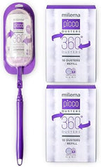 milema Picco 360 Double-Sided Duster, Purple, 1 Long Handle, 23 Refills by Unknown