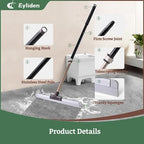 Eyliden 17" Rubber Floor Squeegee, Quick Water & Foam Removal Broom - Image 5