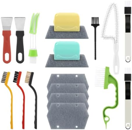 Window Sill Cleaner Tool, 13 Pcs Window Track Cleaning Tools Set by Unknown