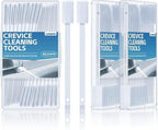 Lumkew Crevice Cleaning Brushes Tool for Tiny Small Spaces, 60Pcs, White by Lumkew