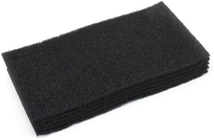Clarke 997000 Commercial 14 Inch X 28 Inch Black Surface Strip Pad, Case of 5 by Unknown