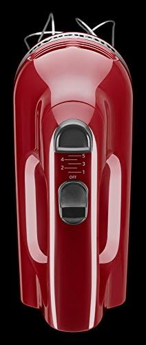 KitchenAid 5 Ultra Power Speed Hand Mixer - KHM512,Empire Red,(Pack of 2) - Image 4